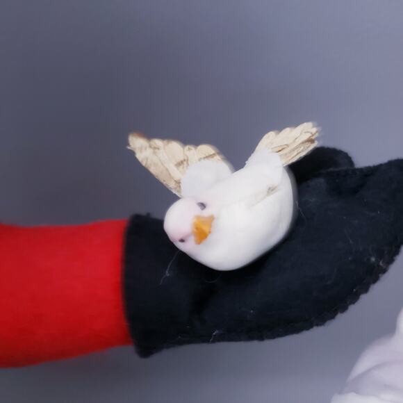 Vintage 1997 Annalee 18" Santa Cluas & Mrs Claus Mobilitee Dolls Rare - Picture 9 of 13